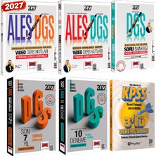 Yargı Yayınevi 2027 Ales Dgs Sözel-Sayısal Mantık Video Ders Notları-Soru Bankası-Çıkmış Sorular-10 Deneme