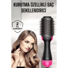 Zero Land Ece-Umay 1200 Watt Gücünde, Negatif Iyon Teknolojili, 3 Isı Kademeli Fön Tarağı
