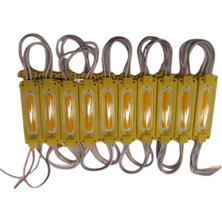 Superlight Motosiklet 3lü LED (Güçlü Işık) (Sarı)