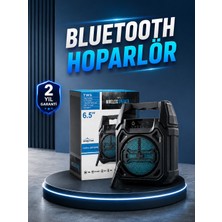 15W Güçlü Ses Çıkışlı Bluetooth Hoparlör Fm Radyo ve Mikrofon Destekli - Lisinya