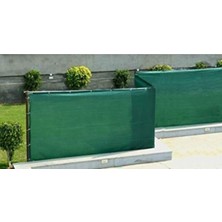 Gölgelik File 1 5X25 Metre 95 Lik Kumaş Gölgeleme Örtüsü Çit Filesi Yeşil