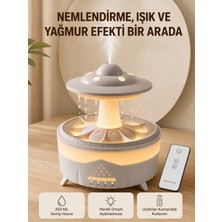 Ufo Yağmur Efektli Hava Nemlendirici 350 ml Rgb Işıklı Uzaktan Kumandalı - Lisinya