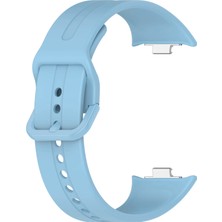 Caseonn Xiaomi Redmi Watch 5 Kordon Esnek Spor Silikon Kayış Mavi