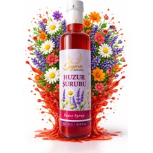 Huzur Şurubu 500 ml | 10 Farklı Bitkisel Içerik | Doğal Karışım | Doğal Fermantasyon Süresi | Faydalı Bileşenler | Şeyma Naturel Özel Formülü | Gül Etkili Karışım