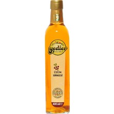 Melonika Doğal Fermantasyon Katkısız Içilebilir Üzüm Sirkesi Cam Şişe 500 ml