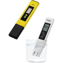 Asitan Dijital Ph Metre Su Sıvı Akvaryum Ph Ölçer Kalibrasyon Tds&ec Metre Su Kalite Iletkenlik Ölçme