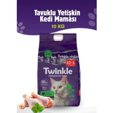 Twinkle Yetişkin Kediler Için Tavuklu Tam ve Dengeli Kedi Maması 10 kg