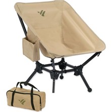 Asitan Ace Chair Kamp Sandalyesi, Katlanabilir Tasarım, Bej