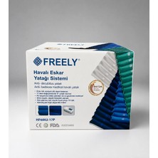 Asitan Freely HF6002-17P Havalı Hasta Yatağı Sistemi, 17 Bağımsız Hava Hücreli, Pu Malzeme, Sessiz P
