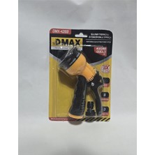 Asitan Extra Güçlü Otomatik Sulama Tabancası 8 Fonksiyonlu 3 Parça Tazyikli Basınçlı Hortum Başlı