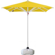 Asitan Sunminyum 225X225 Polyester Kumaşlı + 50 Litre Bidonlu Bahçe Şemsiyesi