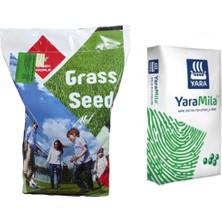 Asitan 4'lü Star Karışım Ithal Çim Tohumu - 5 kg + Çim Gübresi - 5 kg