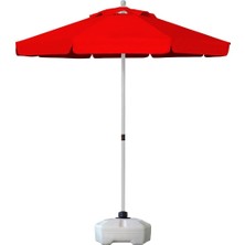 Asitan Sunminyum 200/8 Polyester Kumaşlı + 50 Litre Bidonlu Bahçe Şemsiyesi