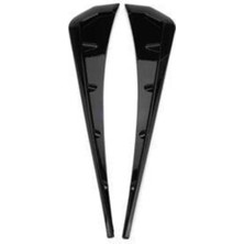 Moontime Alaçatı Peugeot 408 Çamurluk Venti Piano Black (2 Adet)