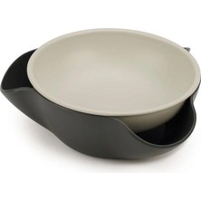 Moontime Alaçatı Doubledish Servis Kasesi - Gri