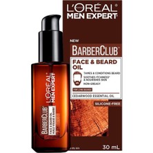 L'Oréal Paris Men Expert Barber Club Uzun Sakal ve Cilt Temizleme Yağı/serumu 30ML