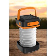 Zero Land Ece-Umay Güneş Li LED Lamba Kamp Lambası Katlanabilir Lamba USB Şarjlı