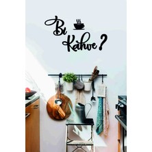 Moontime Alaçatı Lazer Kesim Bi Kahve Duvar Dekoru