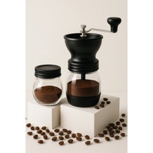 Moontime Alaçatı Hazzar Seramik Kahve Değirmeni - Chemex, V60, French Press