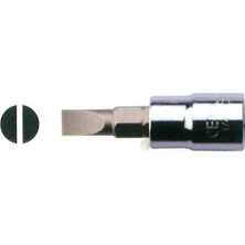 Ceta Form C08S-S55 1/4" Düz Uçlu Lokma 5.5 mm