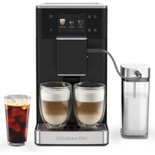 Kitchenaid Tam Otomatik Espresso Makinesi Kf4 Buzlu Kahve Özellikli - Matte BLACK-5KES8454EBM