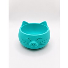 TATLI Kedi Mama ve Su Kabı Yetişkin Boy (11*11*6 Cm)