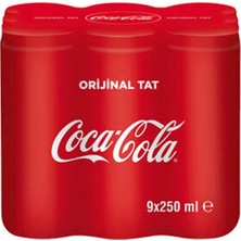 Coca-Cola Coca Cola Kola 9X250 ml 5 * Adet