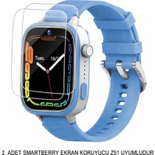 Guardon Smart Berry Z51 Akıllı Çocuk Saati Modeline Uyumlu 9h Nano Kırılmaz Ekran Koruyucu