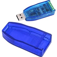 Alkatronik Plastik USB RS485 Devre Kutusu Şeffaf Elektronik Proje Ürün RS232 RS485 Shell Voltmetr