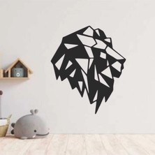 Moontime Alaçatı Aslan 40 x 33 Tablo Lazer Kesim Duvar Dekoru & Süsü