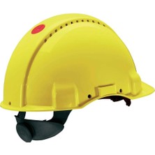 G3000 Havalandırmalı Vidalı Güvenlik Bareti Sarı