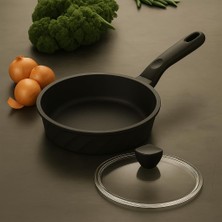 Vento Döküm Cam Kapaklı Tava 22X5 cm