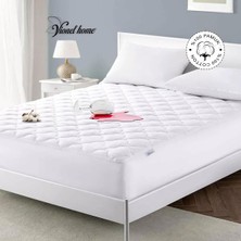Vionel HOME%100 Pamuklu Kapitone Sıvı Geçirmez Yatak Koruyucu Alez Fitted Full Kenar 180X200 cm