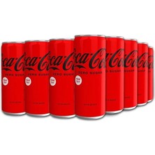 Coca-Cola Coca Cola Zero Sugar Kutu 330ML (24LÜ)