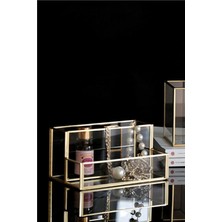 Esadesign Cam Gold Kalemlik Makyaj Organizer