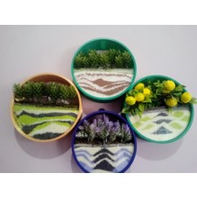 Moontime Alaçatı Duvar Saksı Terraryumlu