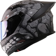 Fazer FX211X Full Face Güneş Vizörlü Kask (Fantastıc Grey)
