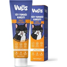 Vups Tüy Yumağı Karşıtı Kedi Malt Macunu 100 gr