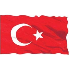 Türk Bayrağı 1.sınıf Parlak Raşhel Kumaş 150X225CM