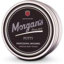 Morgan's Pomade Putty Medium Matt Finish - Orta Tutuşlu, Hacim Veren Mat Şekillendirici Krem 75 ml