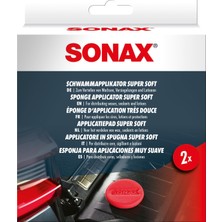 Sonax 417 141 Aplikatör Sünger Süper Yumuşak, Renkli