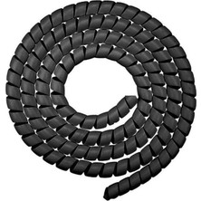 M365 M365 Pro Elektrikli Scooter Için 100 cm Kablo Koruyucu Spiral Siyah