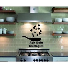 Moontime Alaçatı Tava Model Siyah Mutfak Süsü