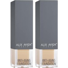 Yaşlanma Karşıtı Vitamin Içeren Nemlendirici SPF15+ Fondöten - Anti Aging Foundation 508 Sabl
