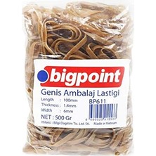 Bigpoint Geniş Ambalaj Lastiği 500 Gram %100 Kauçuk