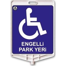 Fm Trafik Dikdörtgen Uyari Levhasi (Engelli Park Yeri)