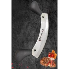 Sürlaz Elit Et ve Sebze Kıyma Bıçağı Zırh Satır Pizza Sebze Bıçağı