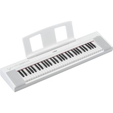 Yamaha Piaggero Np-15 61-Tuşlu Eğitim Klavyesi (Beyaz)