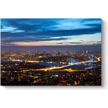 Istanbul Panorama Tablosu 45 x 30