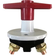 Moontime Alaçatı Akü Devre Kesici Kırmızı 12-24V 250AMP